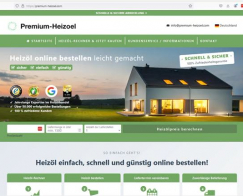 Heizöl, Fakeshop, Watchlist